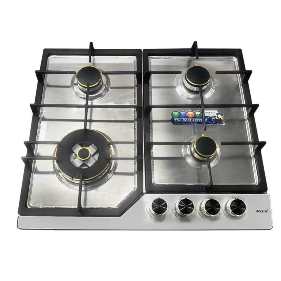 4-burner Built-in Gas Hob (StainlessSteel Base Plate)