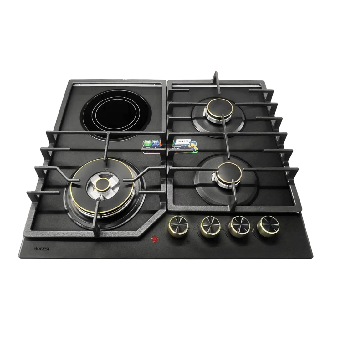 4-burner Hybrid Built-in Hob