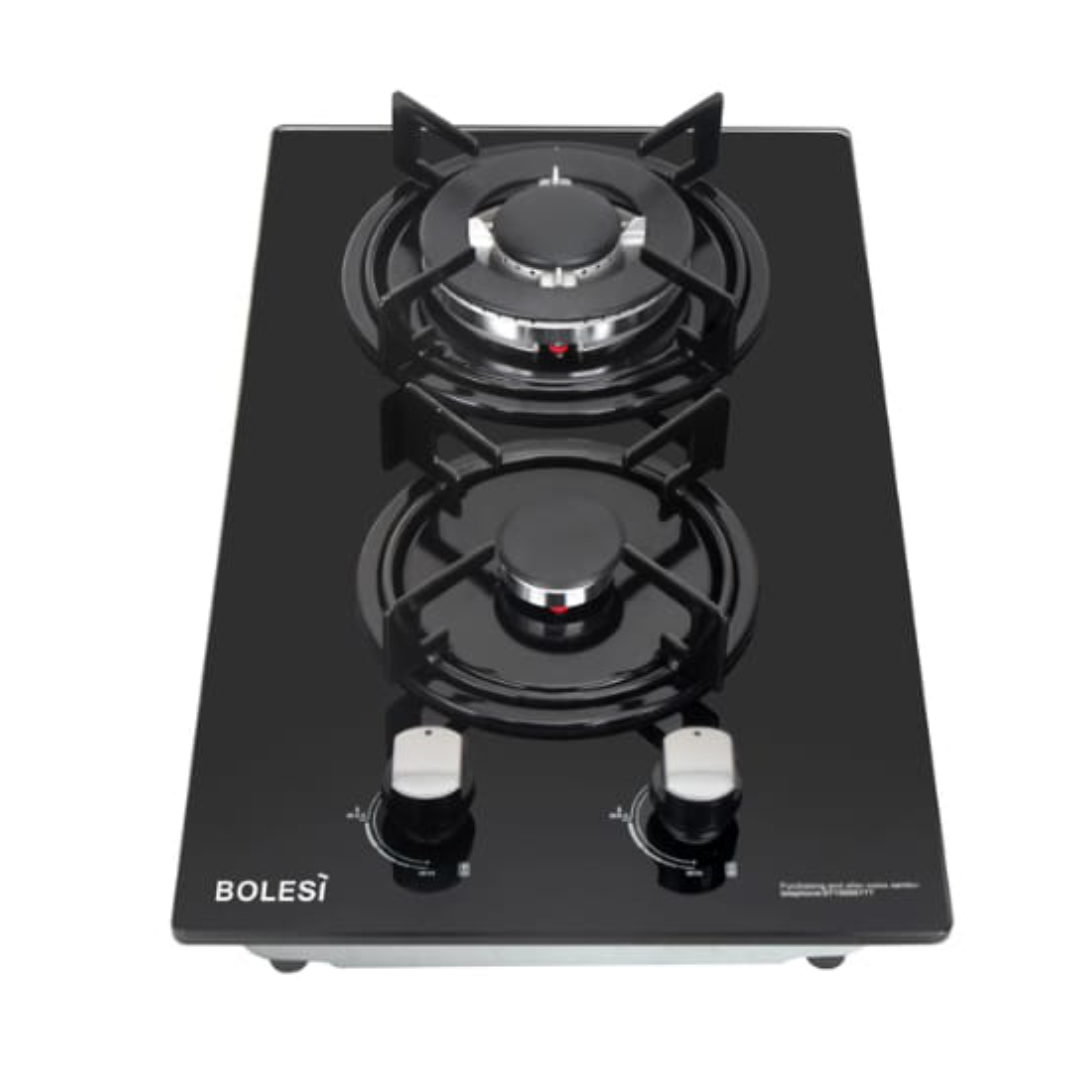 Compact 2-burner Built-in Gas Hob