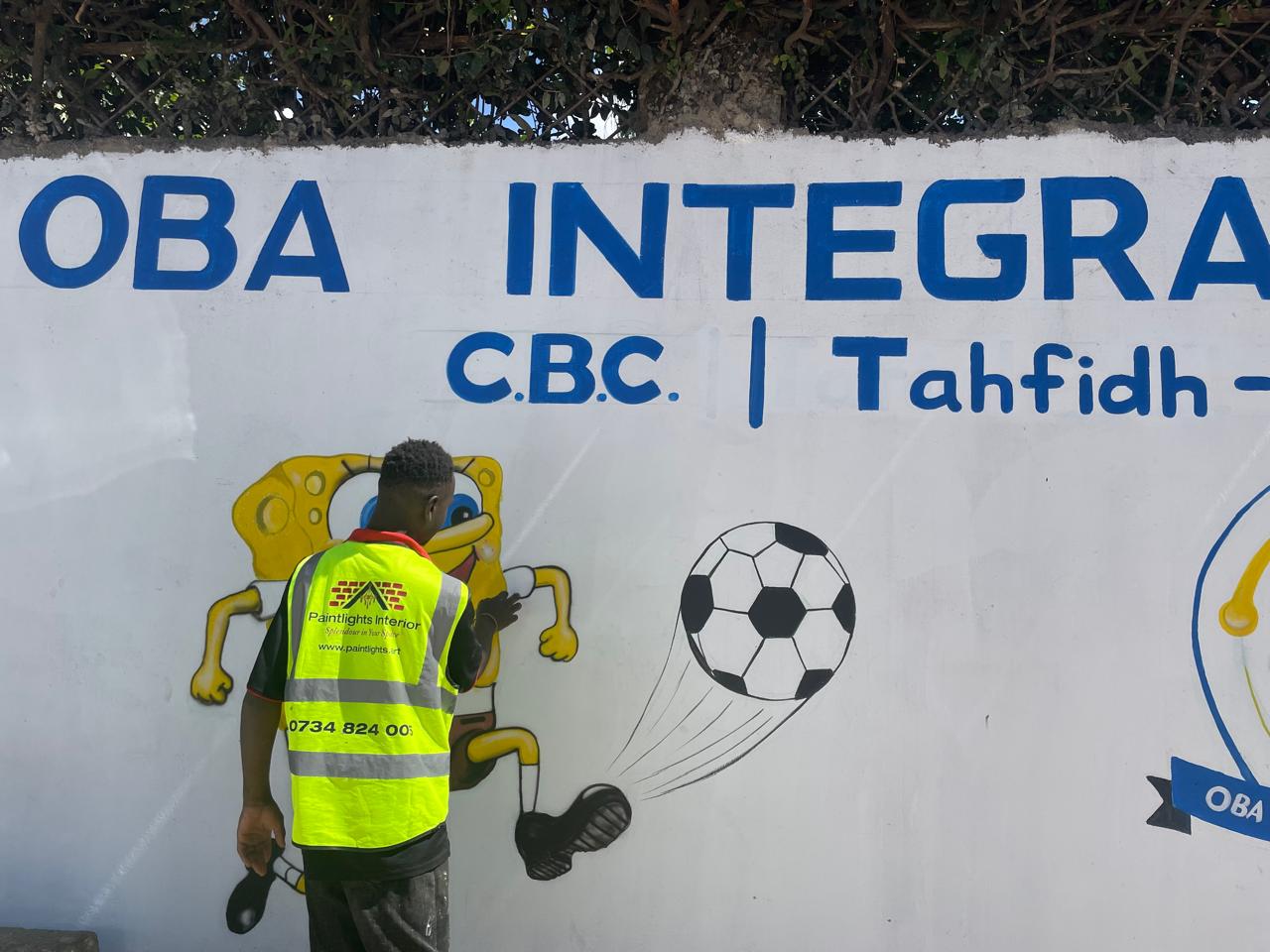 School Wall Facelift